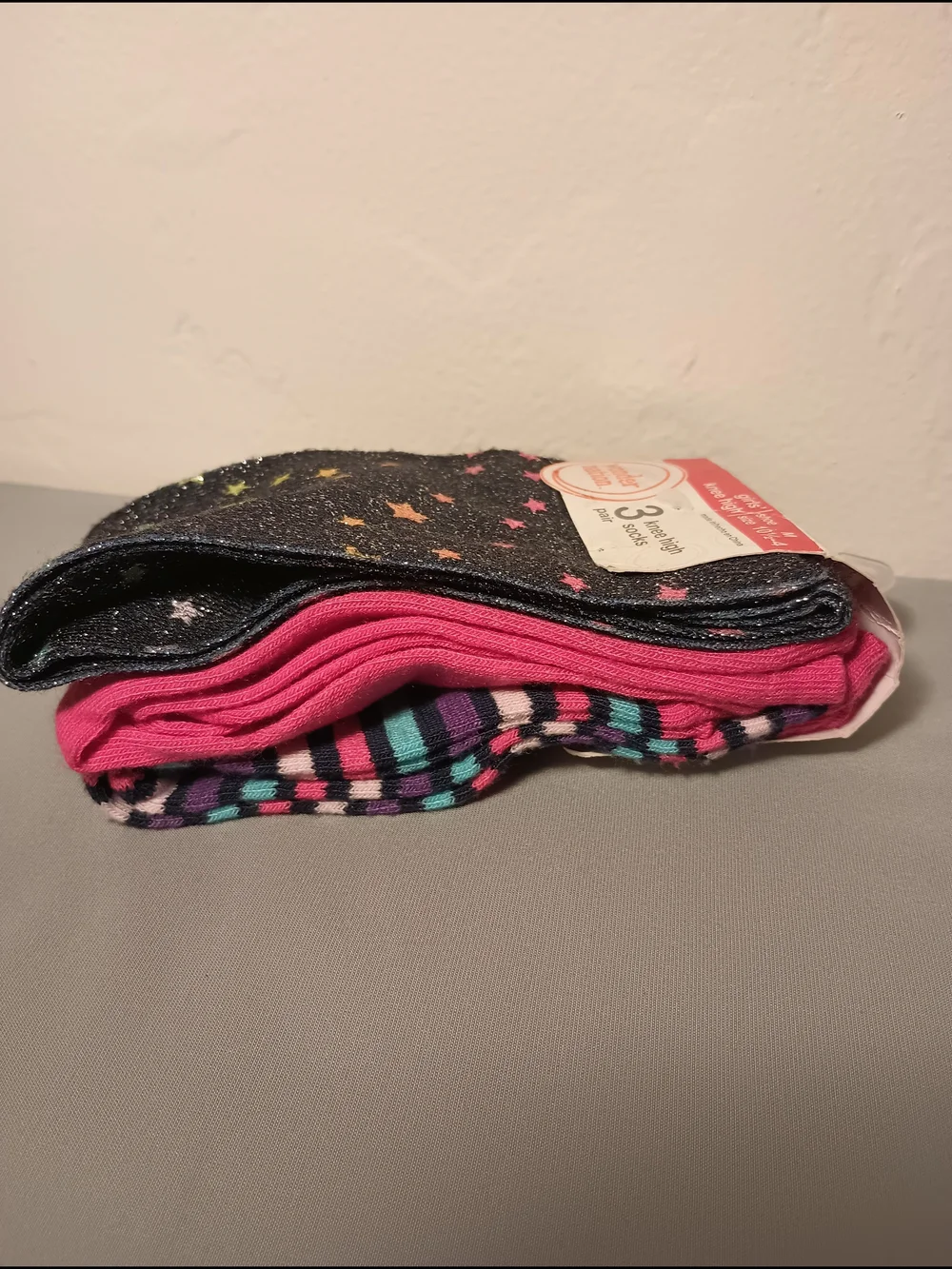 Wonder Nation Girls' Knee High Socks